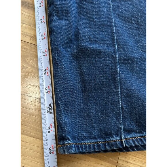 Loft Jeans Women’s 4 Pleated Baggy Wide Leg Straight Hippie BOHO Minimalist‎ - Picture 9 of 9